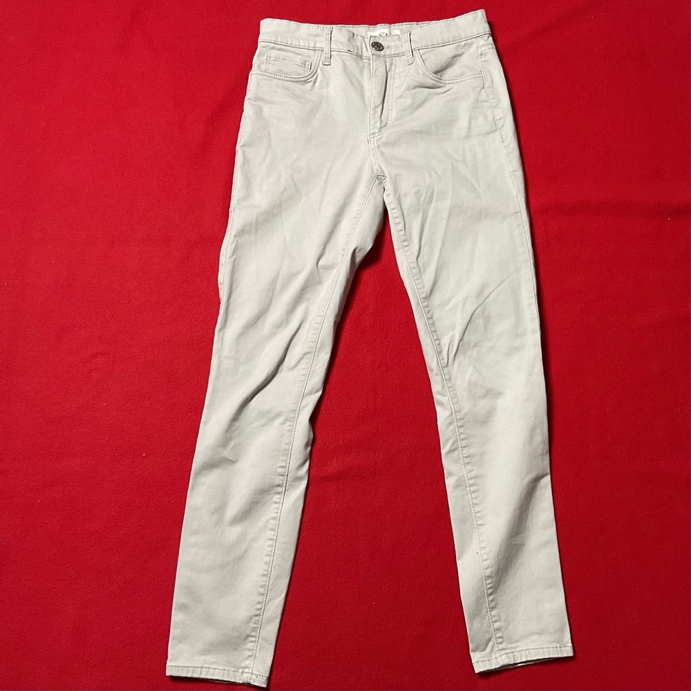 LOFT Beige Five-Pocket Skinny Pants Women’s Size 25/0 - EUC